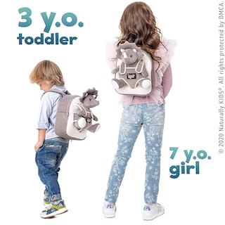 Foto 6 | Mochila Naturally Kids con Peluche para Niño-Venta Internacional