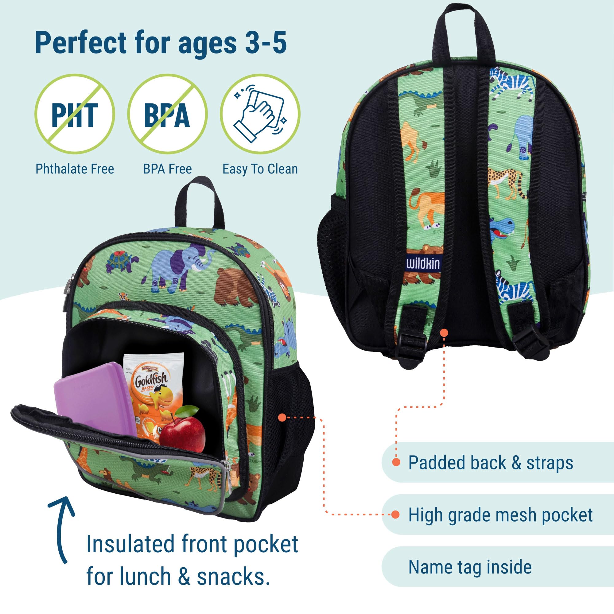 Foto 4 pulgar | Mochila Wildkin Kids- Venta Internacional