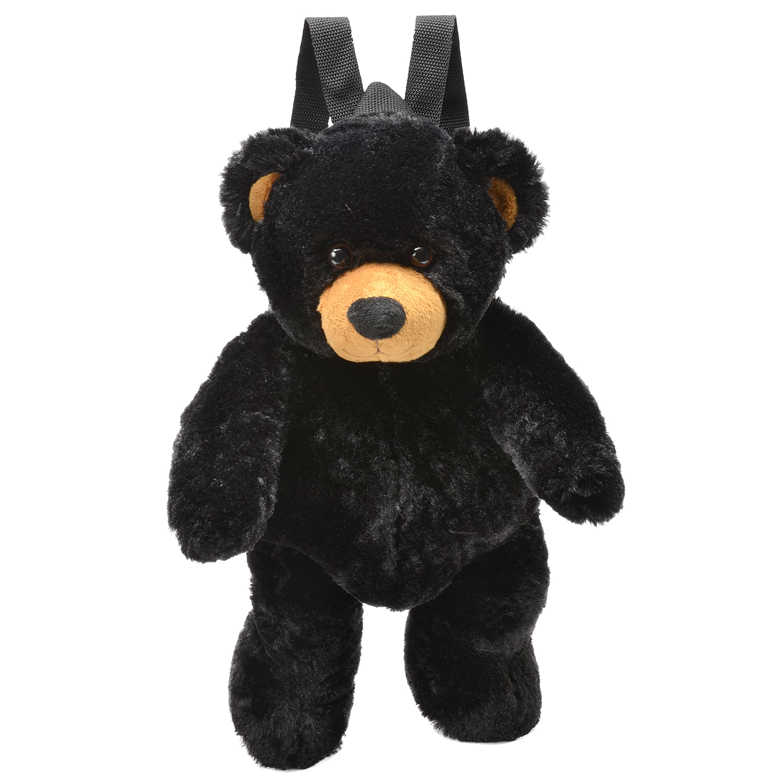 Mochila Unipak De Peluche Suave Con Forma De Oso Negro, 50 Cm - Venta Internacional.