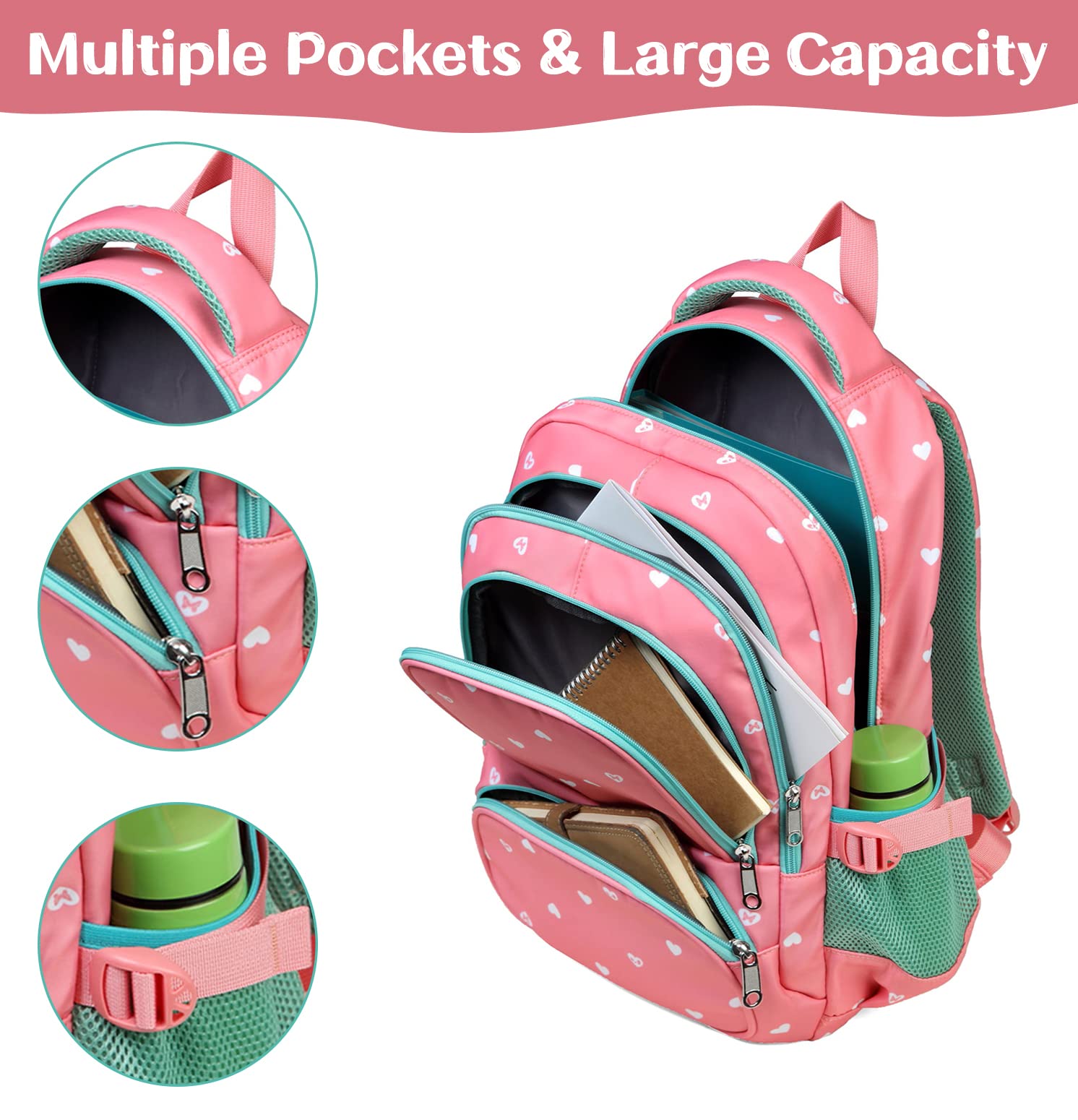 Foto 6 pulgar | Mochila Bluefairy para Niñas de 5 a 9 Años - Venta Internacional