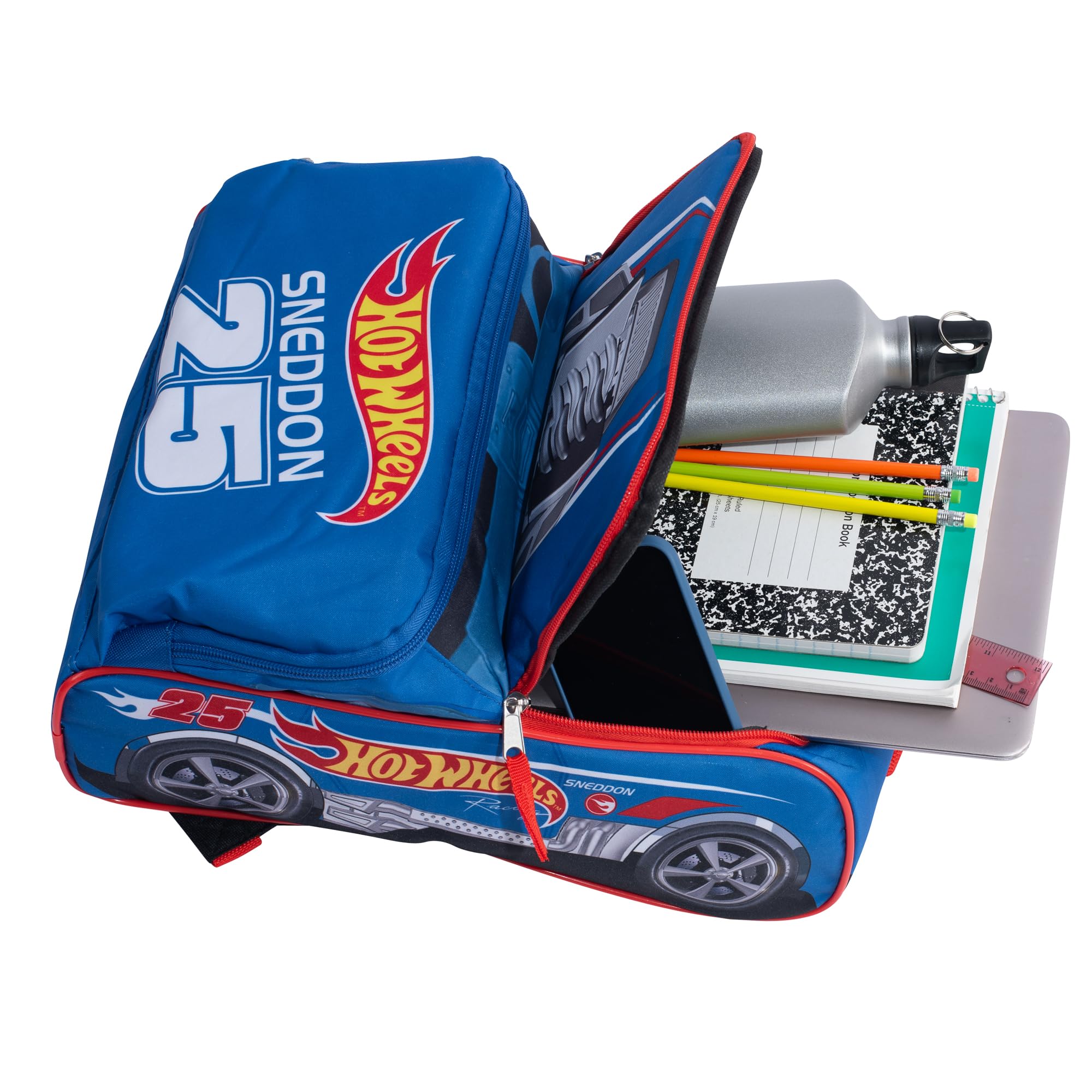 Foto 5 pulgar | Mochila Pequeña Ai Accessory Innovations Hot Wheels Azul - Venta Internacional