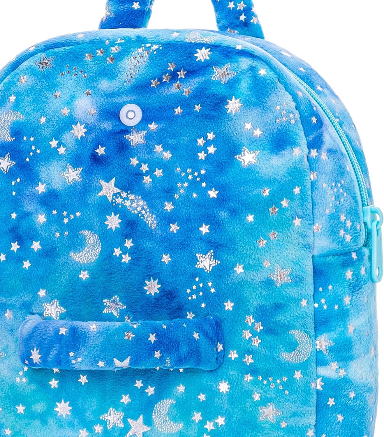 Foto 7 pulgar | Mochila Gloveleya Muñeca Rizada de Felpa para Niños Pequeños 23 cm Azul - Venta Internacional