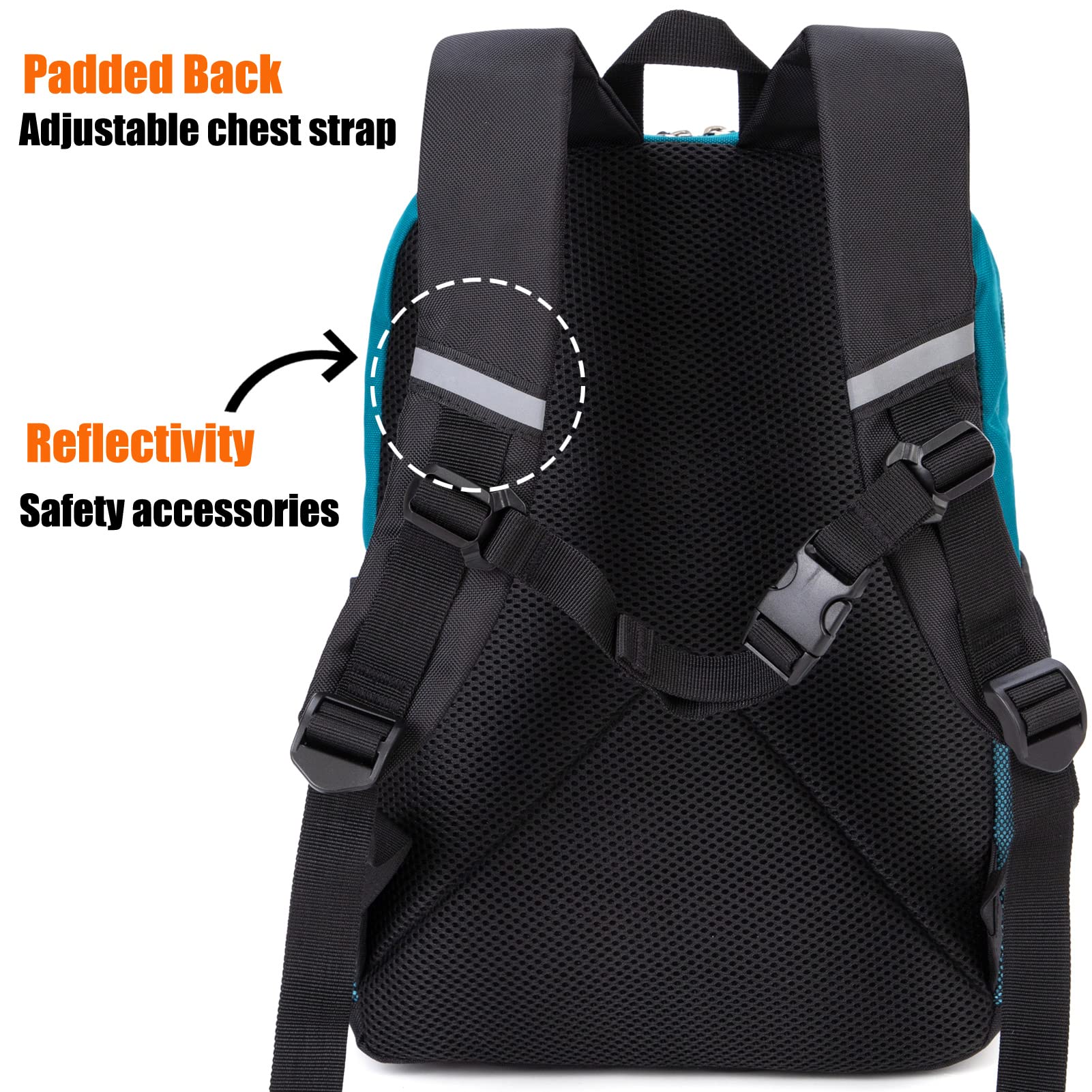 Foto 4 pulgar | Mochila Hawlander Little Kids Azul Verde 16l 3-6 Años - Venta Internacional.