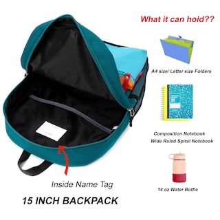 Foto 4 | Mochila Hawlander Little Kids Azul Verde 16l 3-6 Años - Venta Internacional.