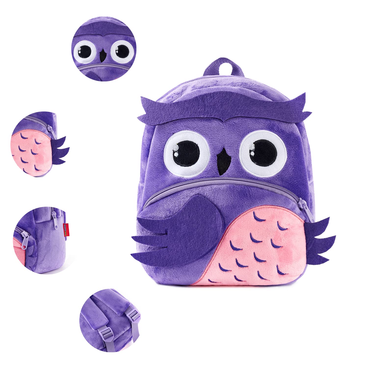 Foto 5 | Mochila para Niños Pequeños Nice Choice para Niños de 2 a 6 Años - Venta Internacional