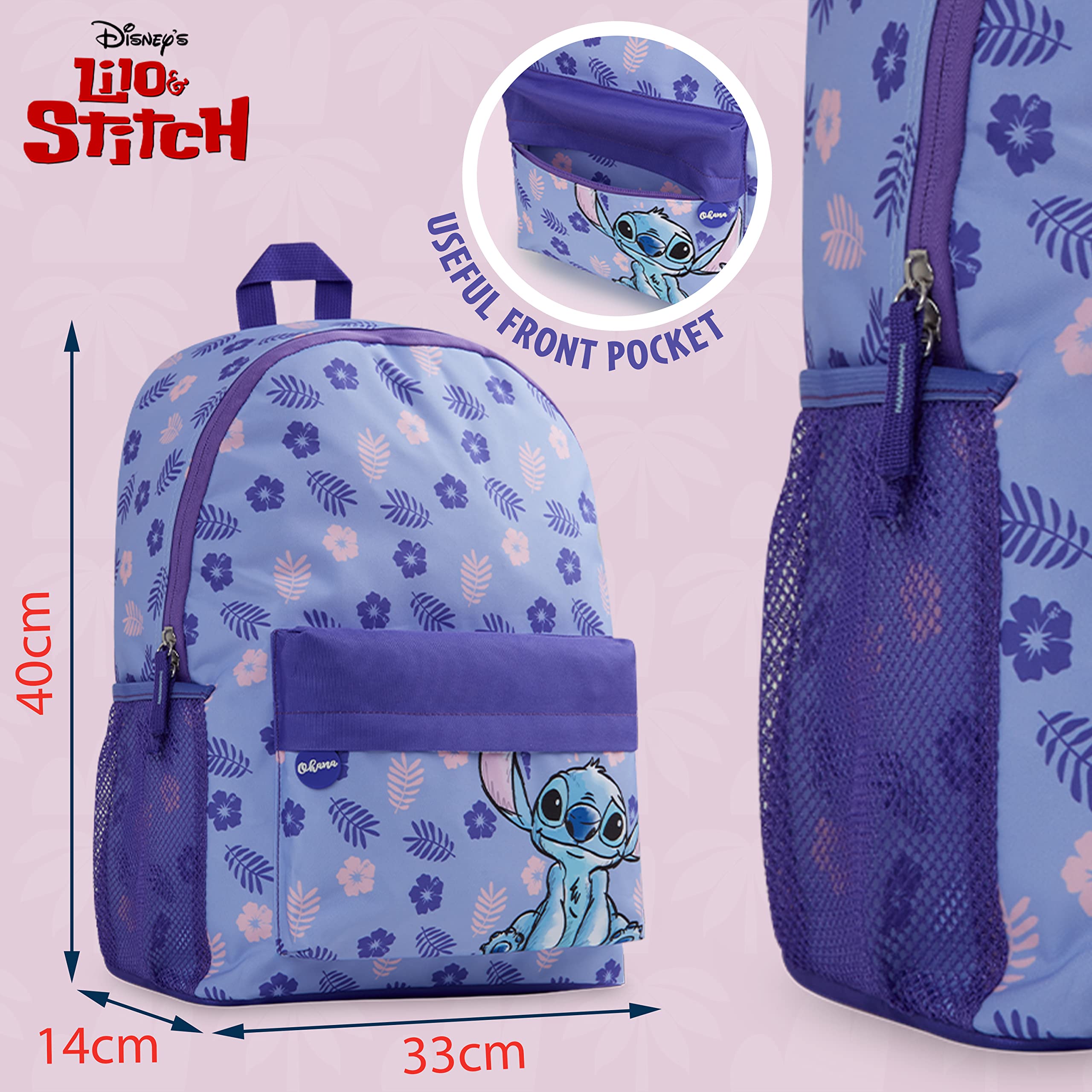 Foto 6 pulgar | Mochila Disney Stitch - Venta Internacional