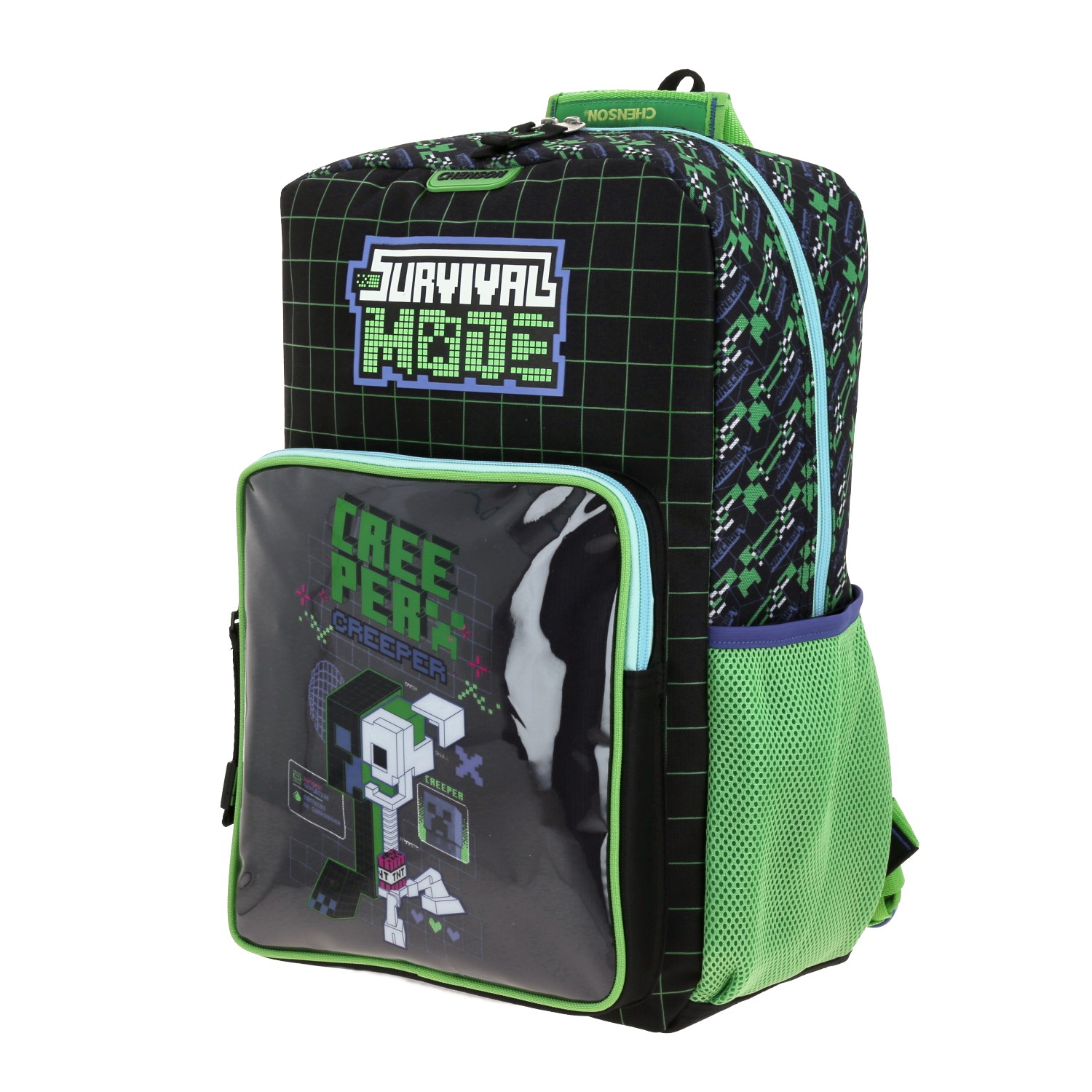 Foto 2 | Mochila Escolar Grande Chenson Minecraft X-ray Mc66001-3