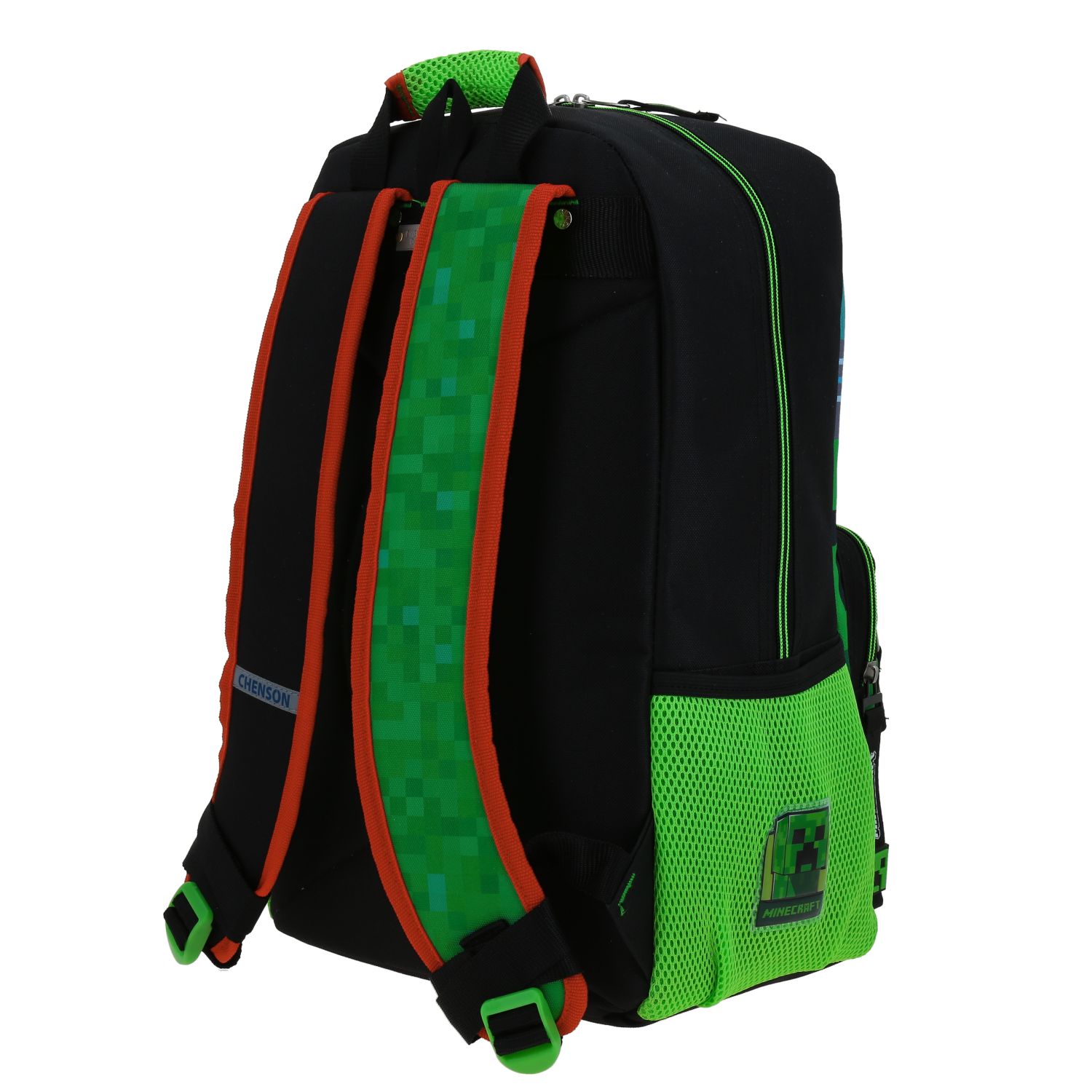 Foto 6 pulgar | Mochila Escolar Grande Chenson Minecraft Tiles MC66392-3