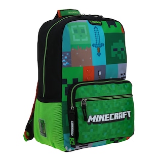 Foto 6 | Mochila Escolar Grande Chenson Minecraft Tiles MC66392-3