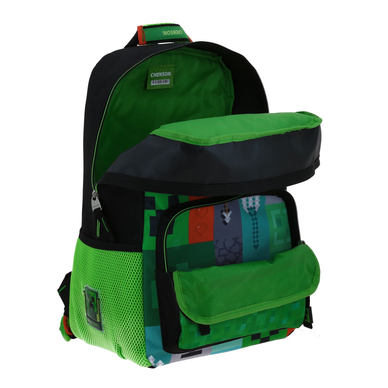 Foto 7 | Mochila Escolar Grande Chenson Minecraft Tiles MC66392-3