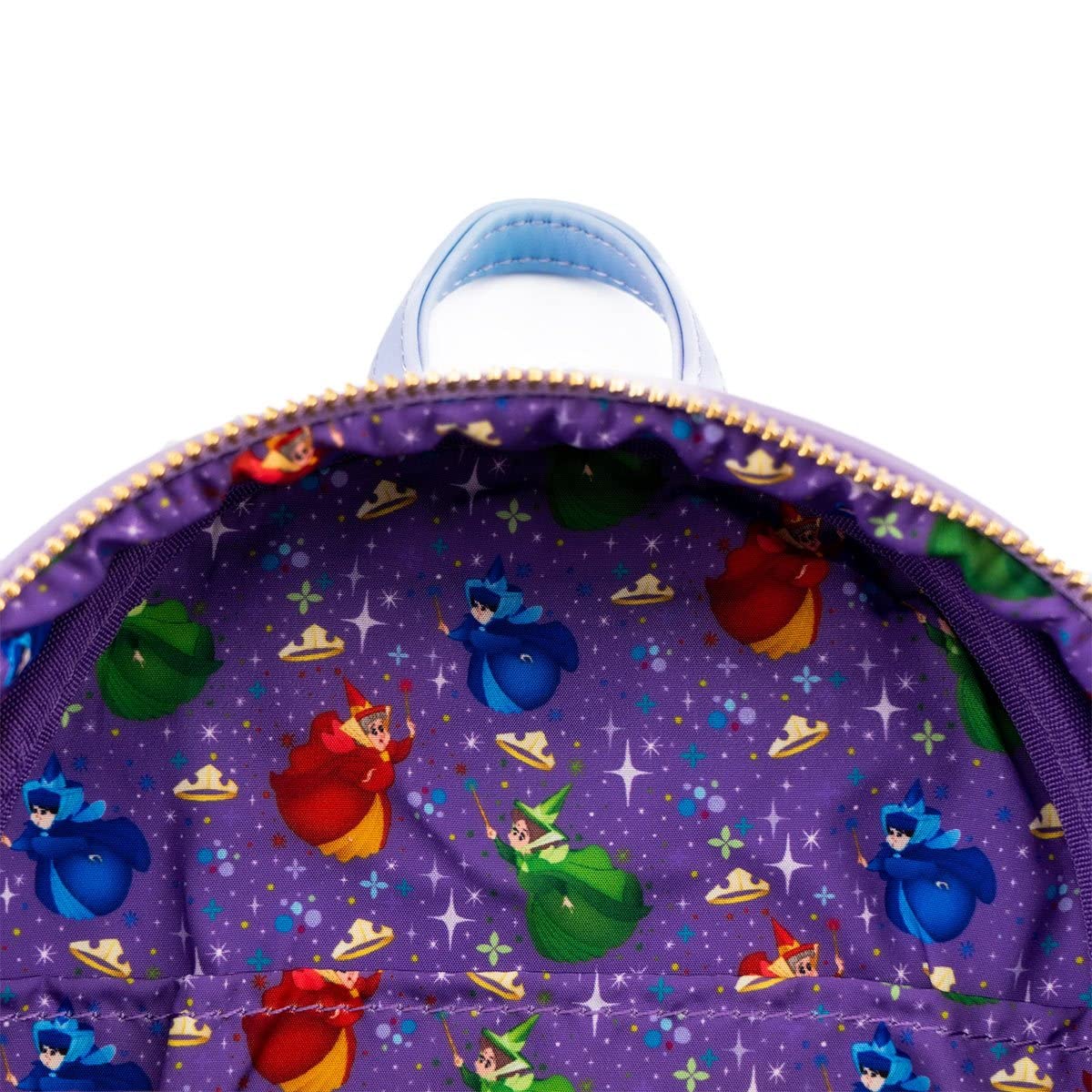 Foto 6 pulgar | Mochila Loungefly Disney Princess Sleeping Beauty Standard - Venta Internacional