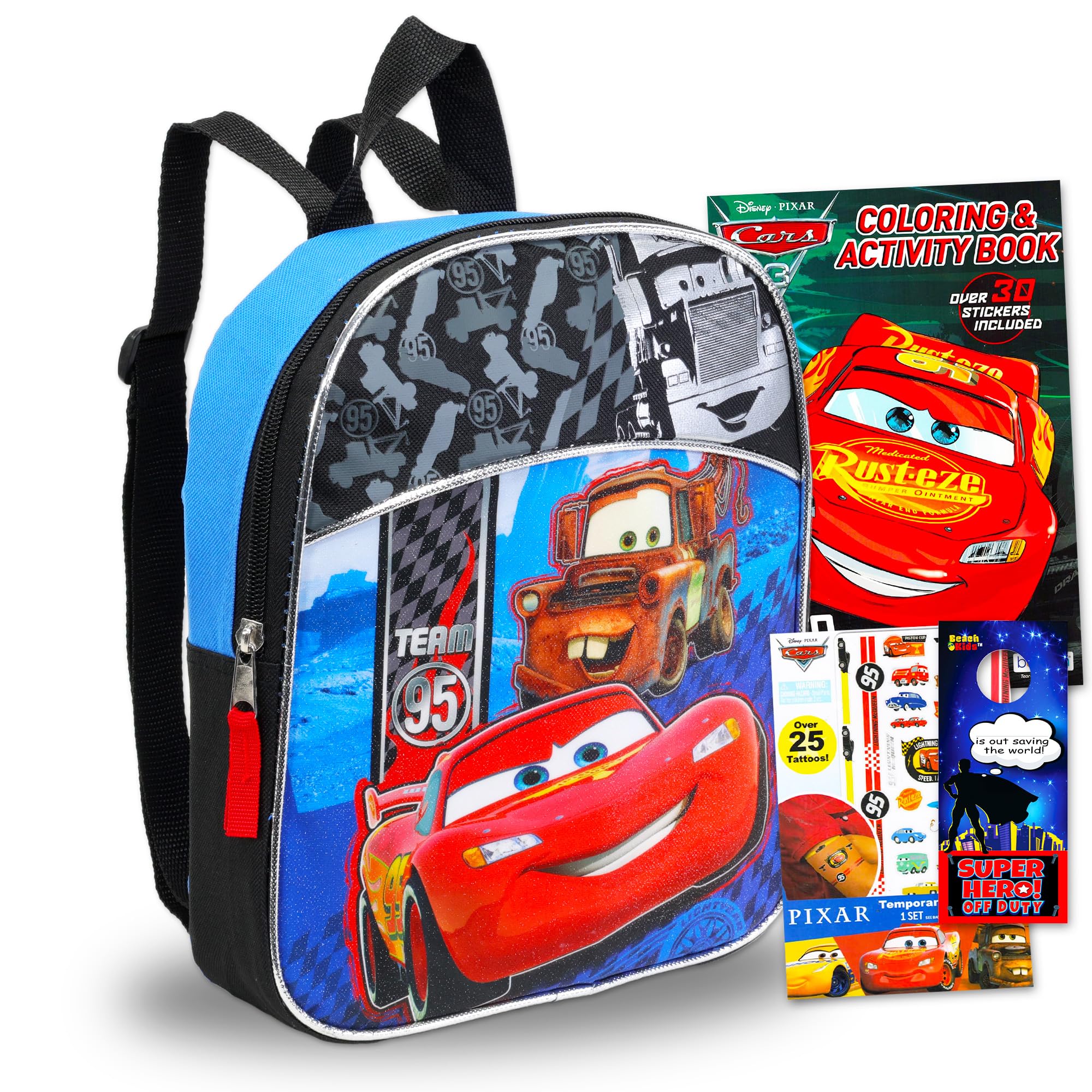 Foto 2 pulgar | Mochila Disney Cars Deluxe Para 11 Minicars Para Niños En Edad Preescolar - Venta Internacional.