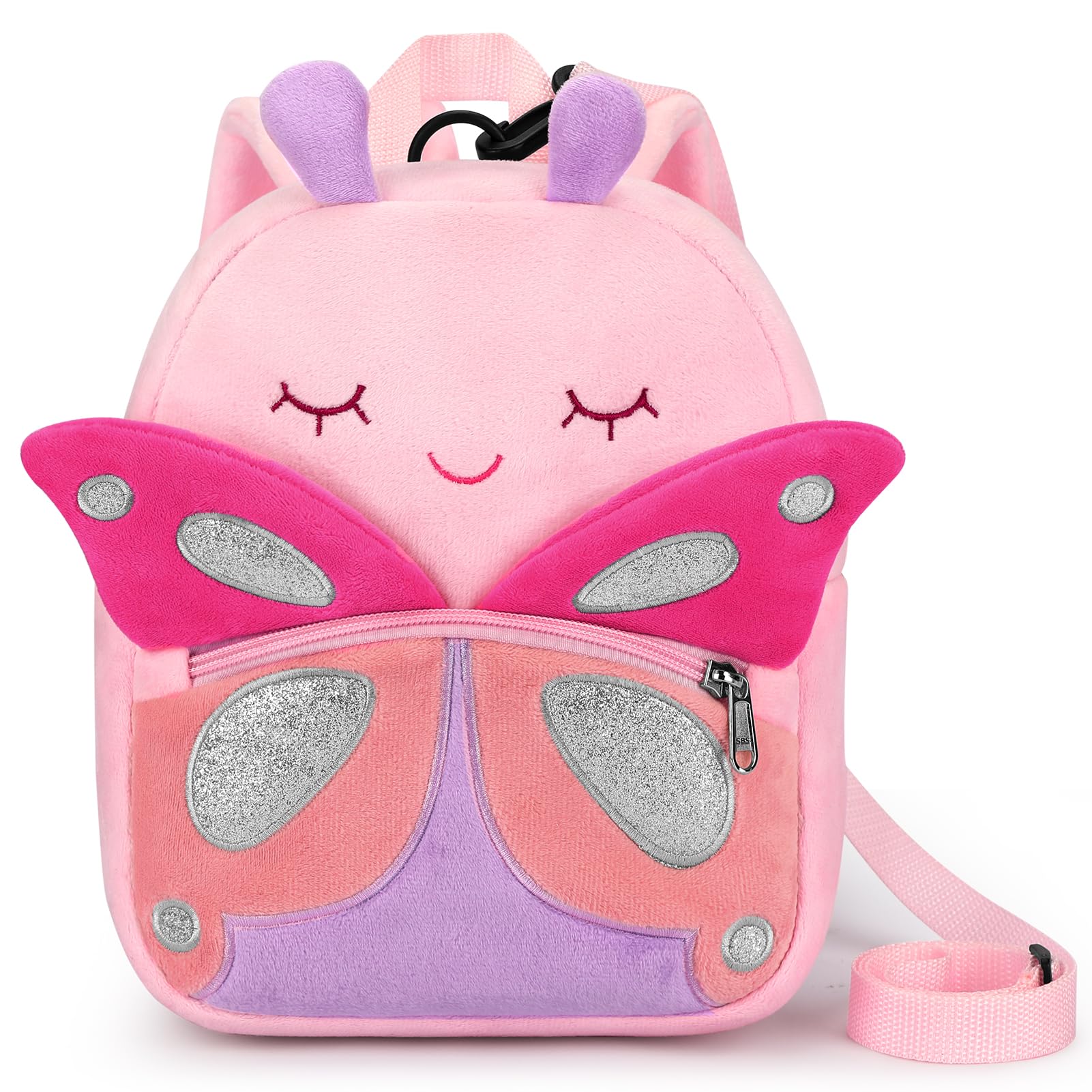 Mochila Para Niños Pequeños Mibasies Cute Butterfly Plush 3d Animal - Venta Internacional.