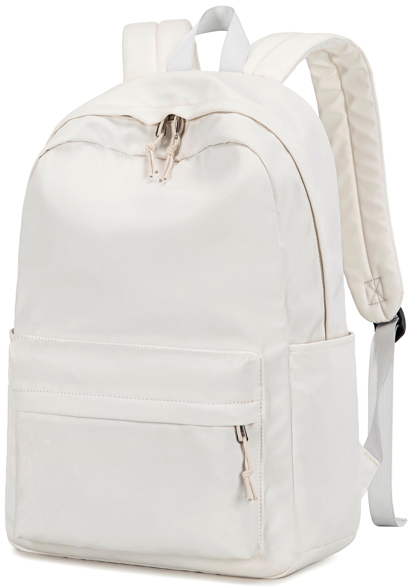 Mochila Escolar Bluboon Para Portátil De 15 Pulgadas, Color Beige, Para Niñas Y Mujeres - Venta Internacional.