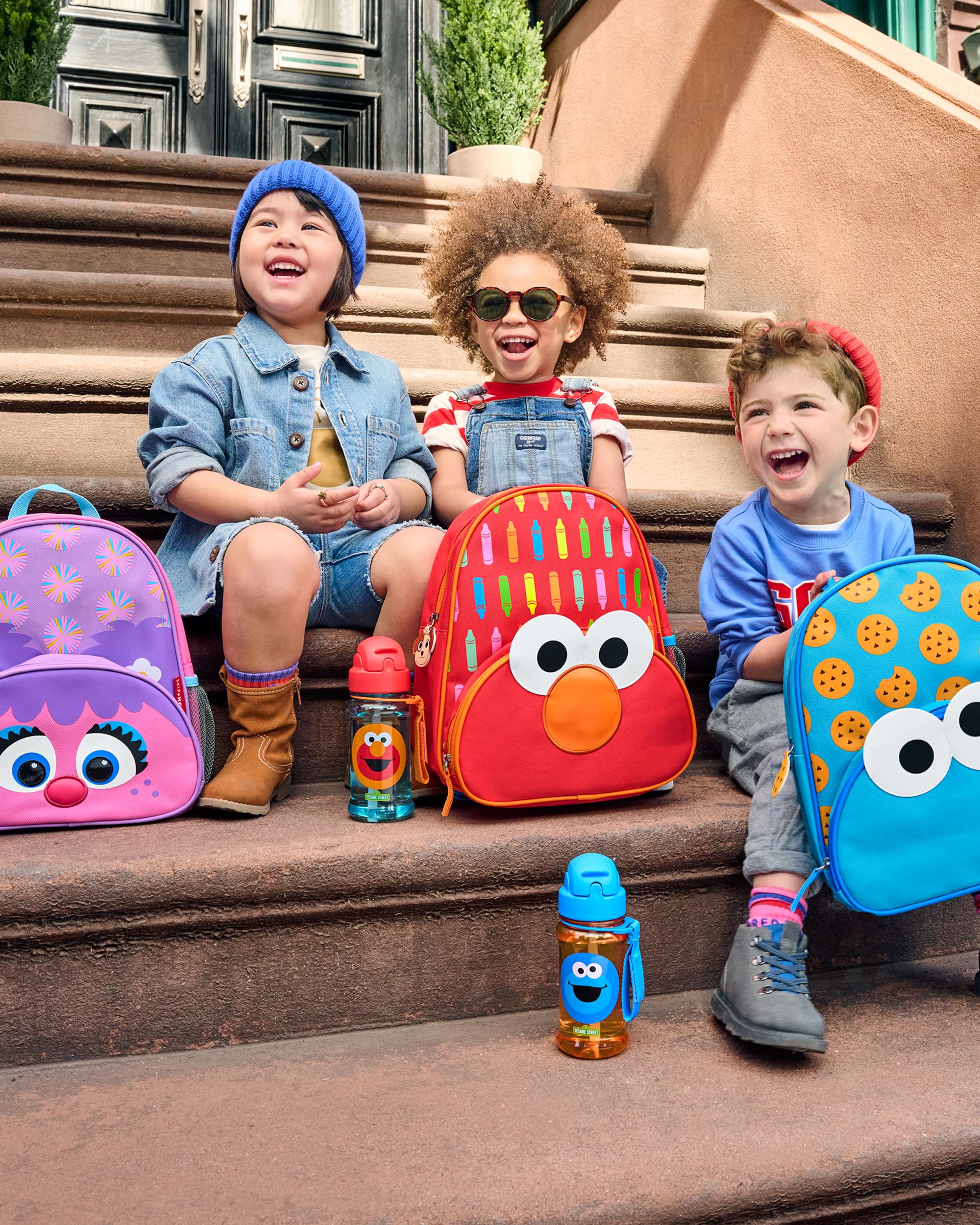 Foto 6 | Minimochila Unisex Skip Hop Cookie Monster Para Bebés - Venta Internacional.