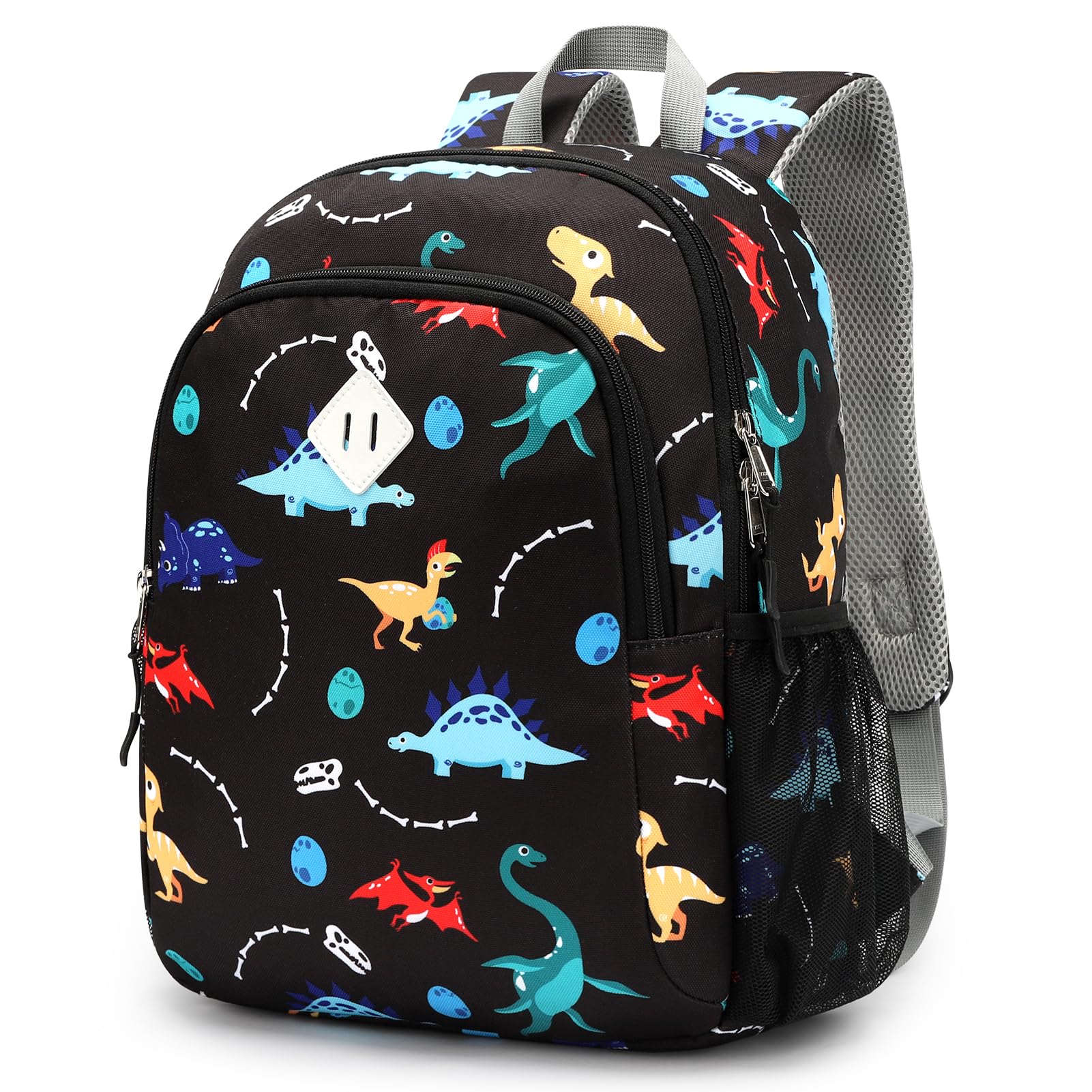 Foto 2 pulgar | Mochila Para Niños Pequeños Steamedbun Con Diseño De Dinosaurio Para Niños De 2 A 4 Años, Negra - Venta Internacional