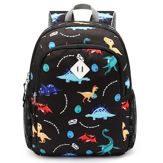 Foto 7 | Mochila Para Niños Pequeños Steamedbun Con Diseño De Dinosaurio Para Niños De 2 A 4 Años, Negra - Venta Internacional