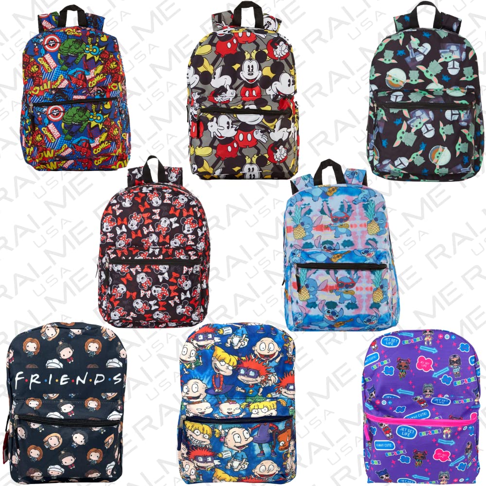 Foto 7 pulgar | Mochila Ralme Disney Mickey Mouse De 40 Cm Para Niños O Adultos - Venta Internacional.