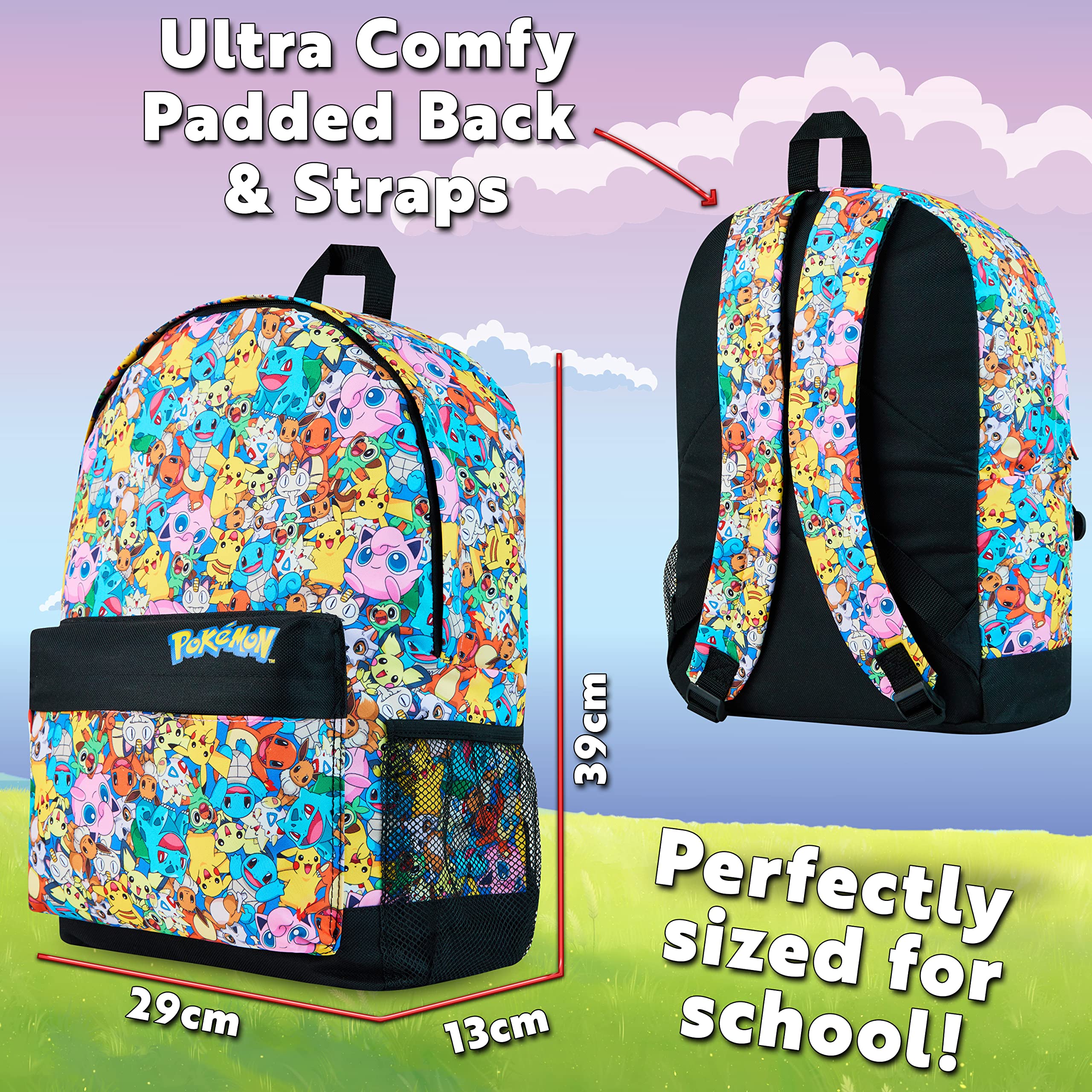 Foto 7 pulgar | Mochila Pokémon Infantil - Venta Internacional
