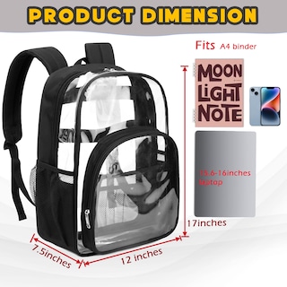 Foto 2 | Mochila Bluefairy Transparente-Venta Internacional