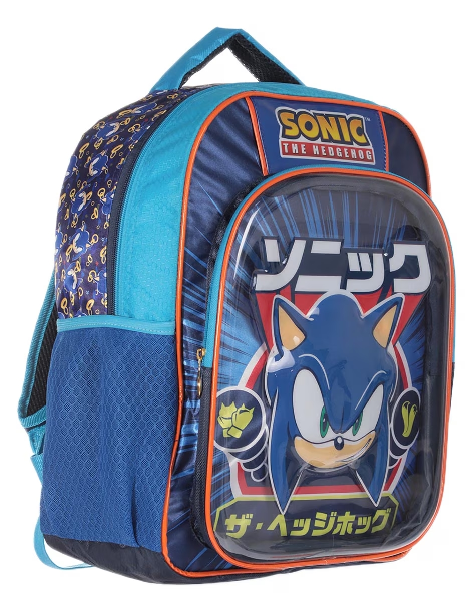 Foto 3 pulgar | Mochila Escolar  Sonic