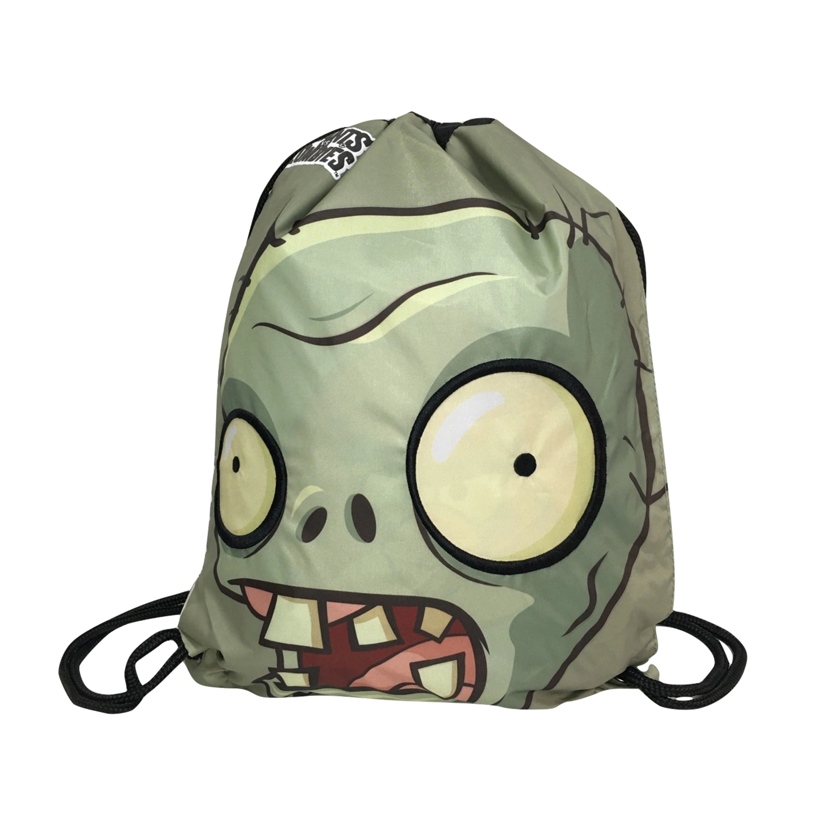 Foto 2 pulgar | Morral Infantil Casual Plantas Vs Zombies Color Gris