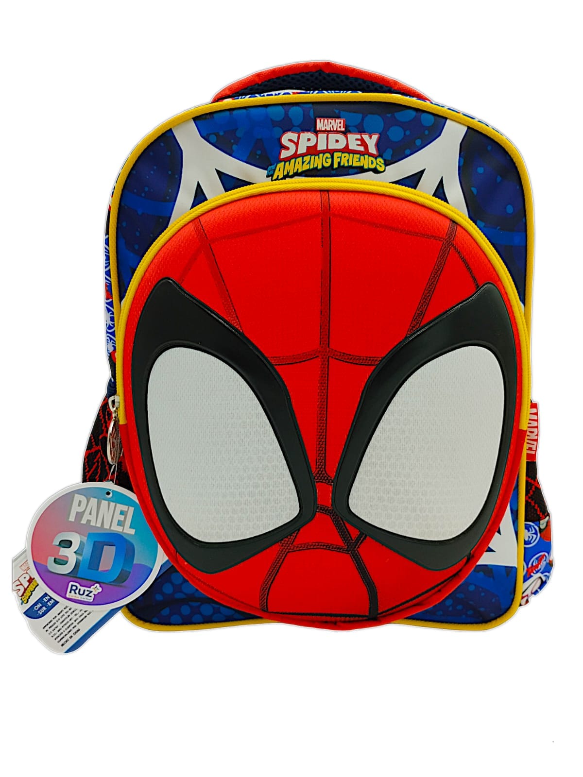 Foto 2 pulgar | Mochila 3d Preescolar Chica Kinder Ruz Marvel Spiderman Hombre Araña Scrat 178032