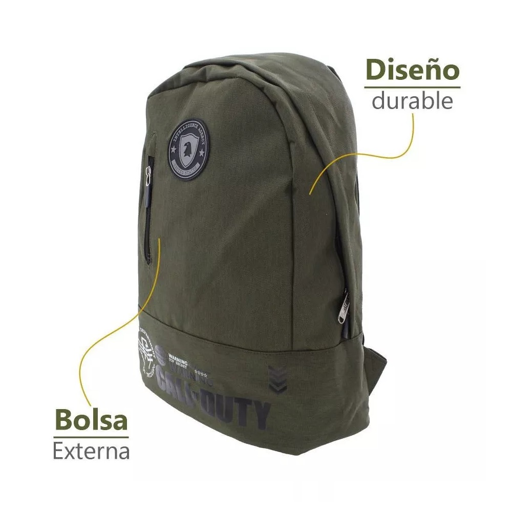 Foto 3 pulgar | Mochila Escolar Grande Ruz Call Of Duty 168760