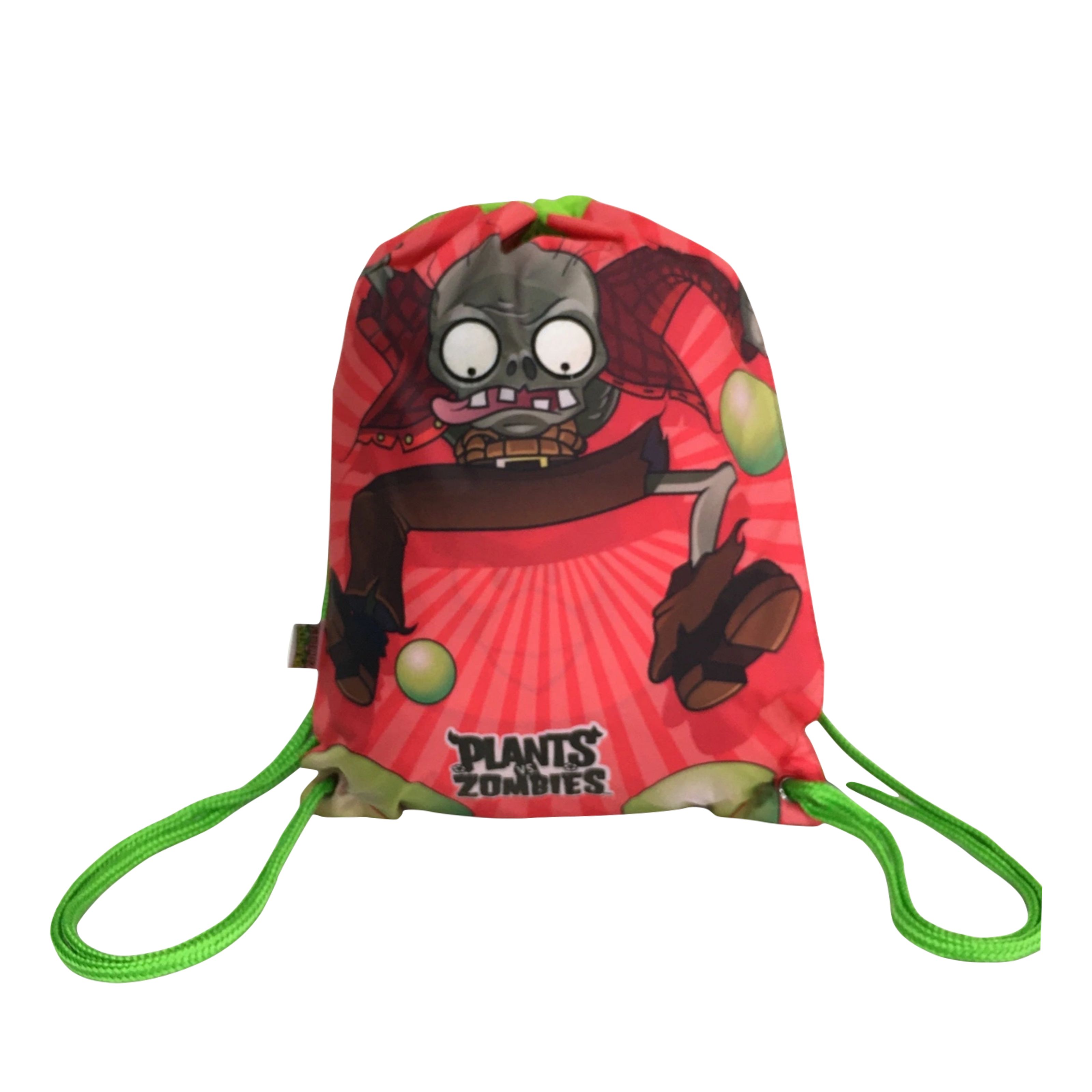 Foto 2 pulgar | Morral Infantil Casual Plantas Vs Zombies Color Vino