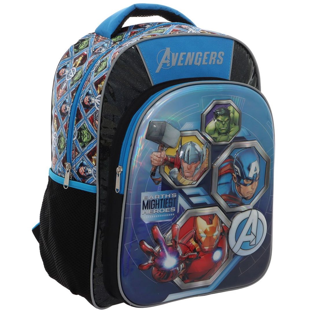 Foto 4 pulgar | Mochila Escolar Grande Primaria Ruz Marvel Avengers 174418 Meta