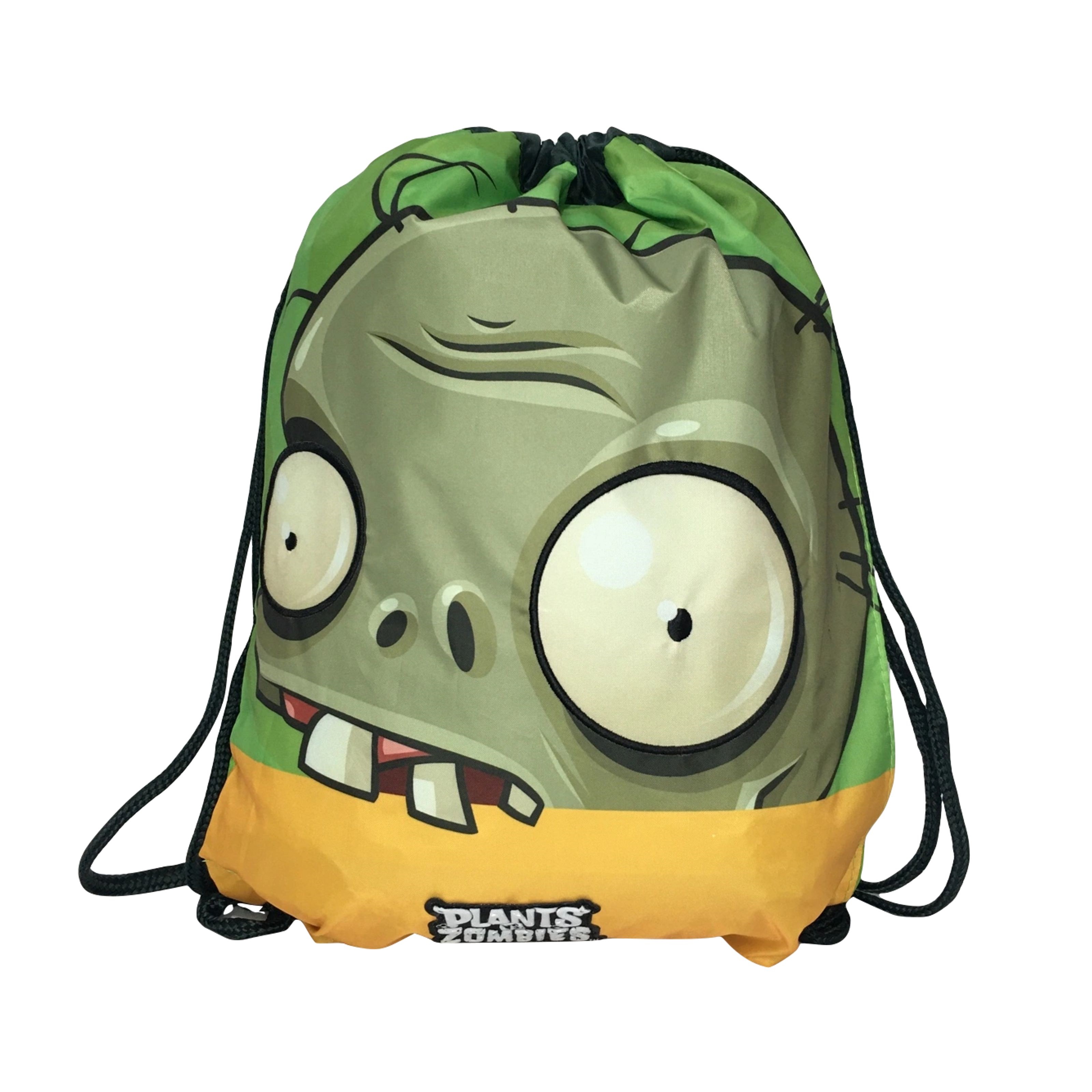 Morral Infantil Casual Plantas Vs Zombies Color Verde Limón