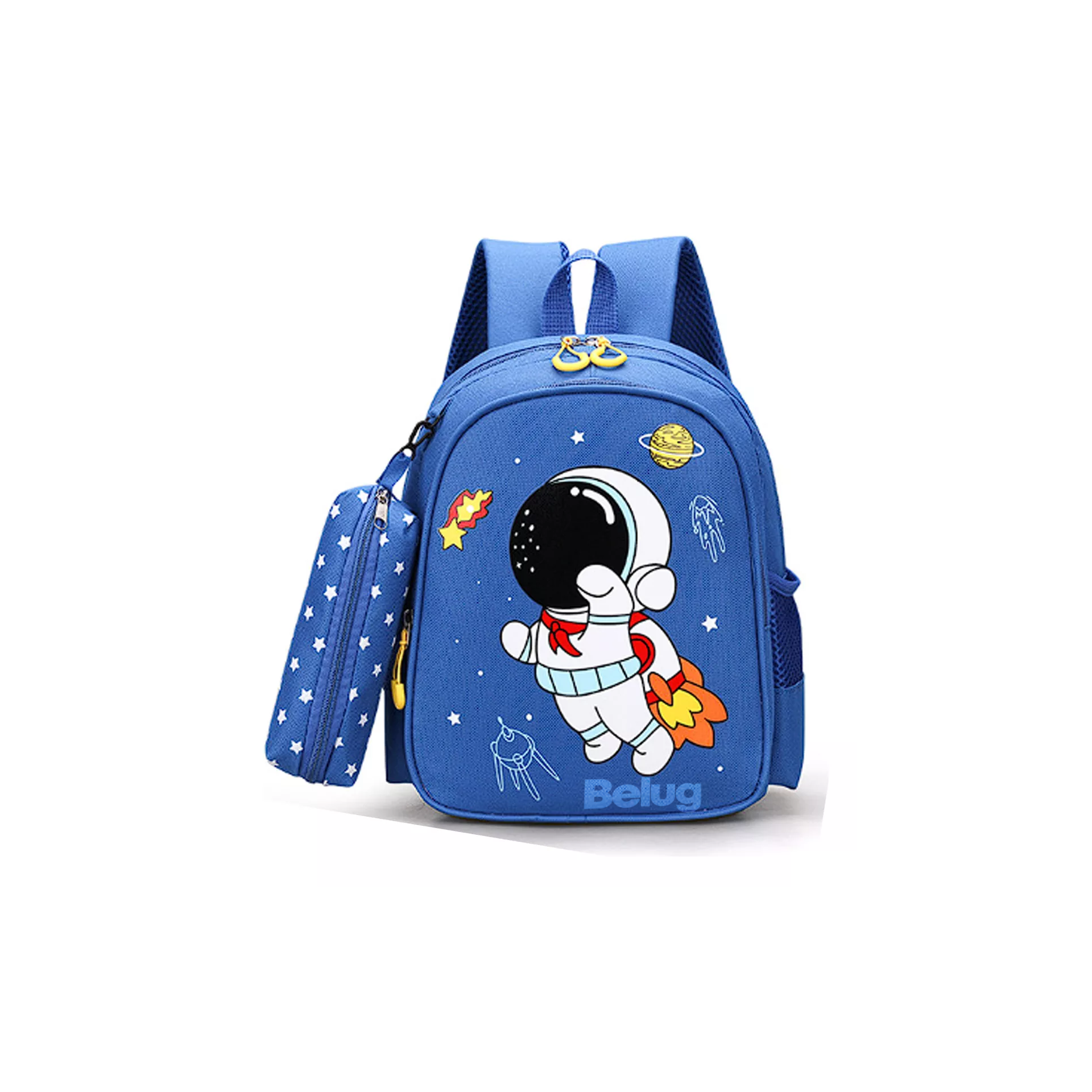 Foto 2 pulgar | Mochila Impermeable Para Alumnos De Primaria, Mochila Para Niño, Diseño En Tela De Nailon, Astronauta Belug