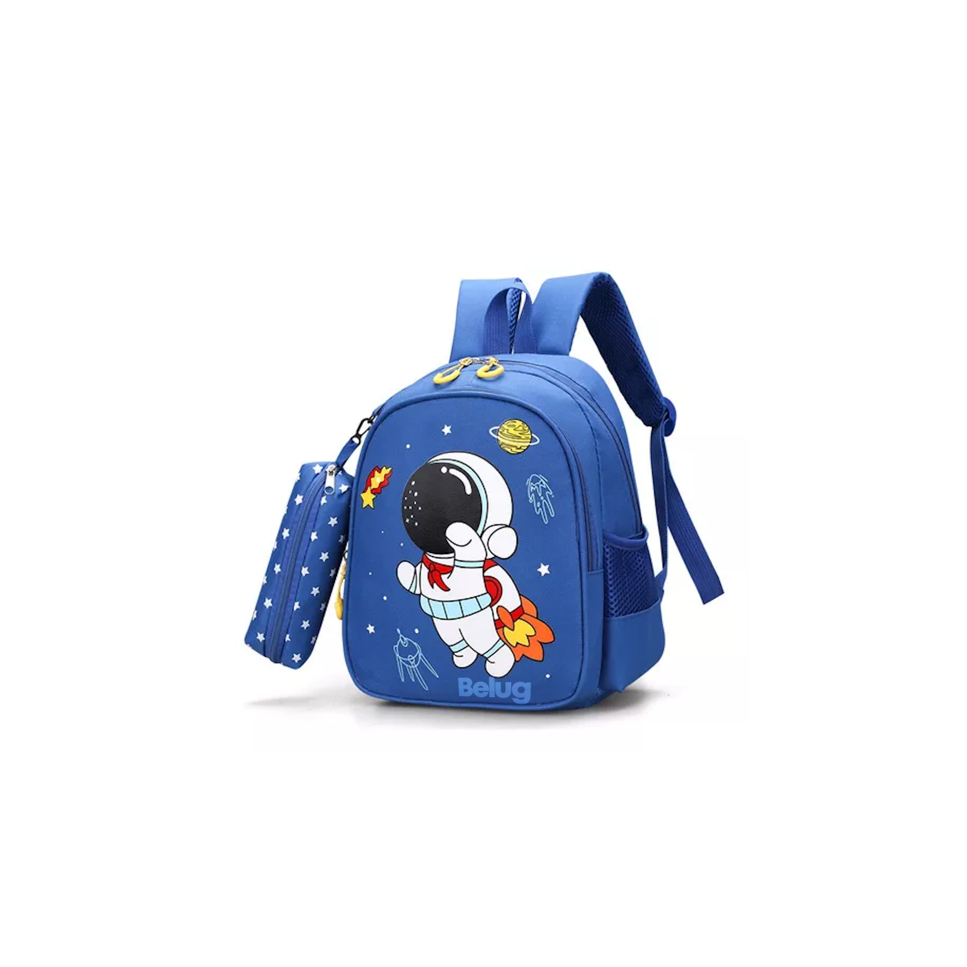 Foto 2 | Mochila Impermeable Para Alumnos De Primaria, Mochila Para Niño, Diseño En Tela De Nailon, Astronauta Belug