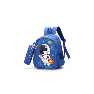 Foto 2 | Mochila Impermeable Para Alumnos De Primaria, Mochila Para Niño, Diseño En Tela De Nailon, Astronauta Belug