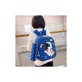 Foto 3 | Mochila Impermeable Para Alumnos De Primaria, Mochila Para Niño, Diseño En Tela De Nailon, Astronauta Belug