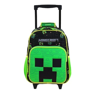 Foto 1 | Mochila Chica Chenson Ruedas Niño Escolar Kinder Preescolar Minecraft Muff Mc66511-g