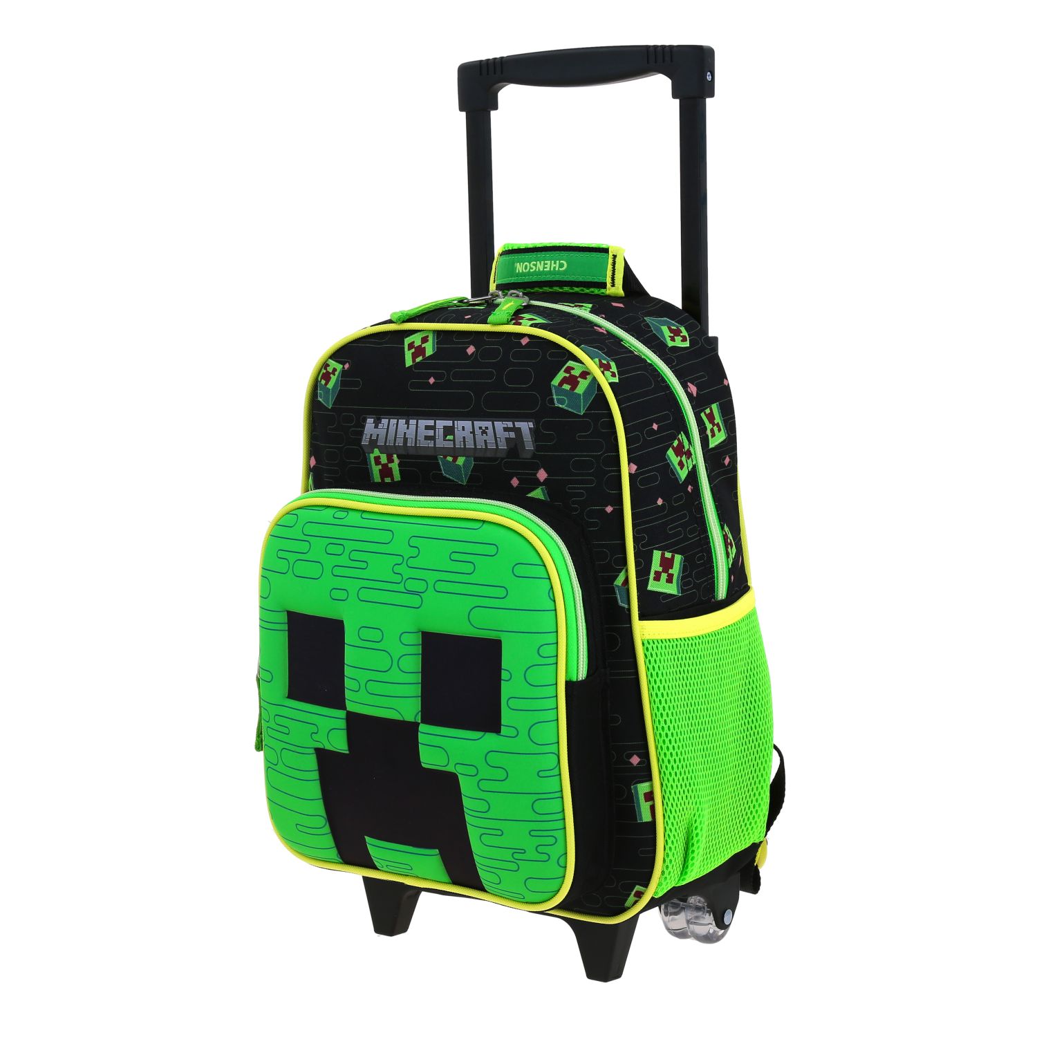 Foto 2 | Mochila Chica Chenson Ruedas Niño Escolar Kinder Preescolar Minecraft Muff Mc66511-g