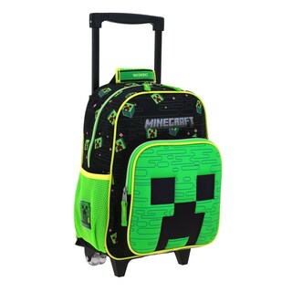 Foto 5 | Mochila Chica Chenson Ruedas Niño Escolar Kinder Preescolar Minecraft Muff Mc66511-g