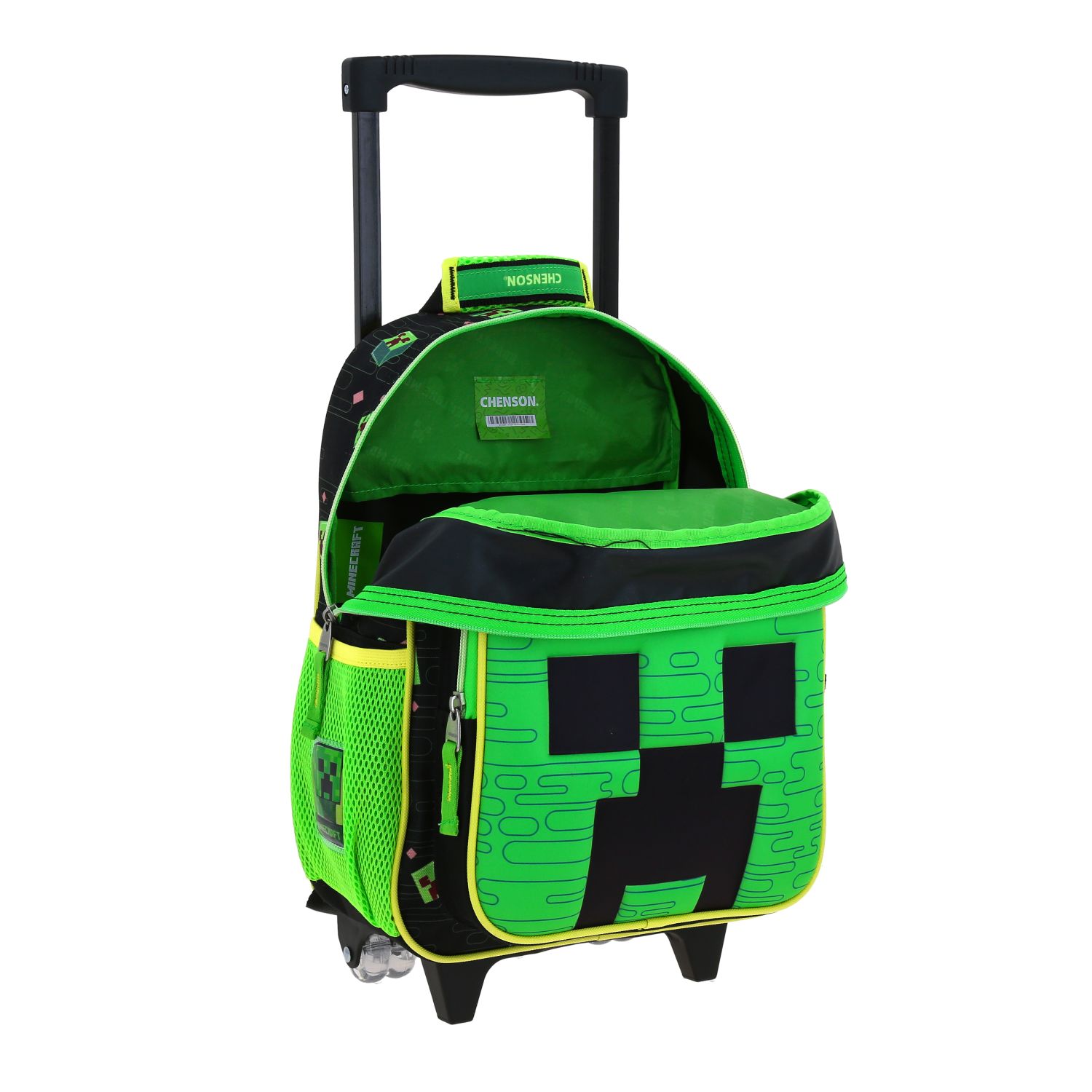 Foto 6 | Mochila Chica Chenson Ruedas Niño Escolar Kinder Preescolar Minecraft Muff Mc66511-g