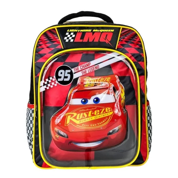 Foto 2 pulgar | Mochila Escolar Grande Primaria Ruz Disney Cars Rayo Mcqueen 174605