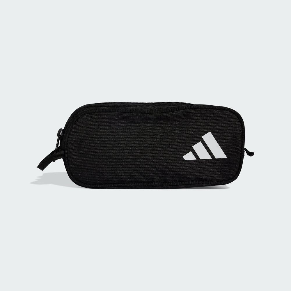 Foto 4 pulgar | Estuche Para Lápices Two Zipper Adidas Negro Niños
