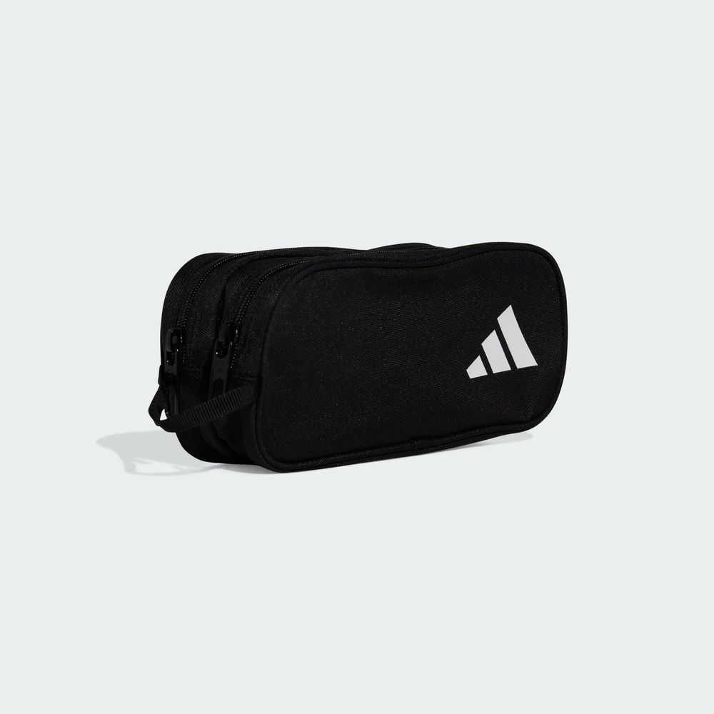 Foto 5 pulgar | Estuche Para Lápices Two Zipper Adidas Negro Niños