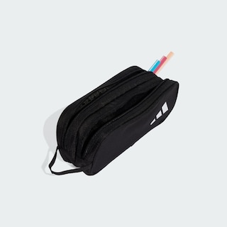 Foto 5 | Estuche Para Lápices Two Zipper Adidas Negro Niños