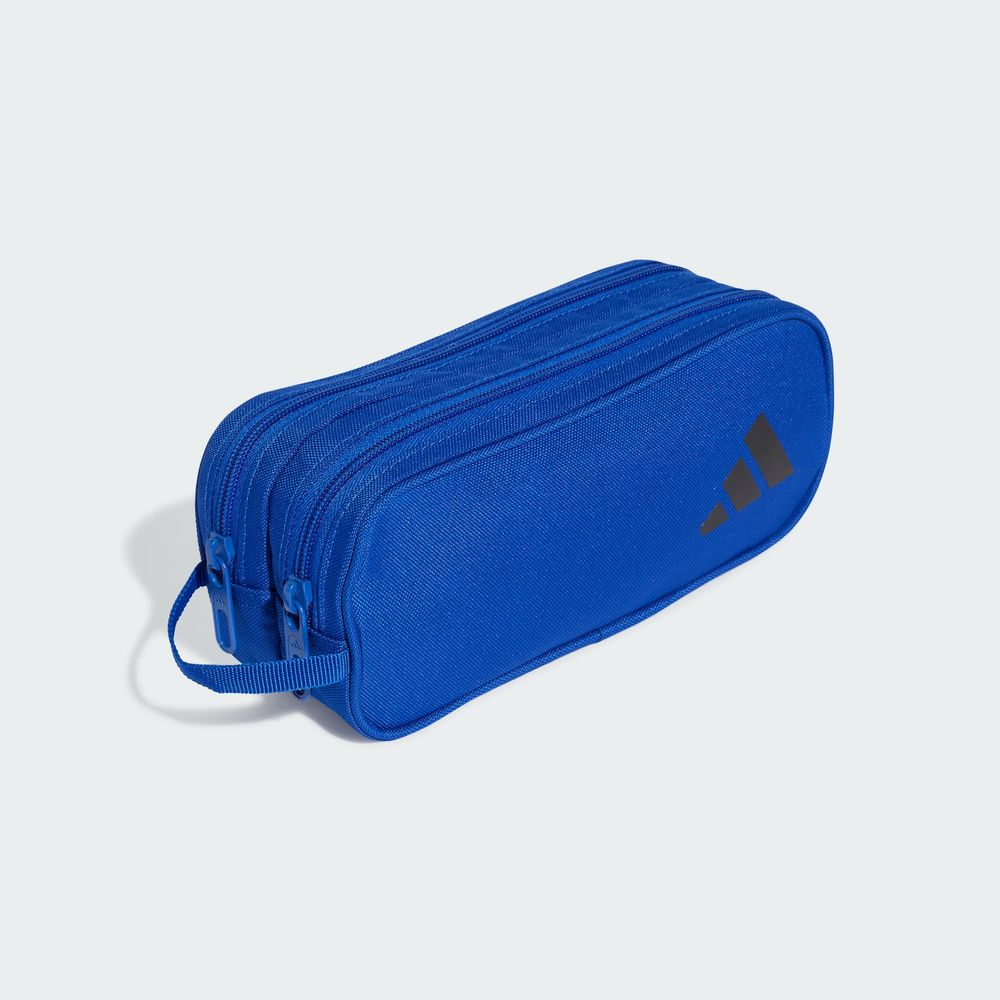 Foto 5 pulgar | Estuche Para Lápices Two Zipper Adidas Azul Niños