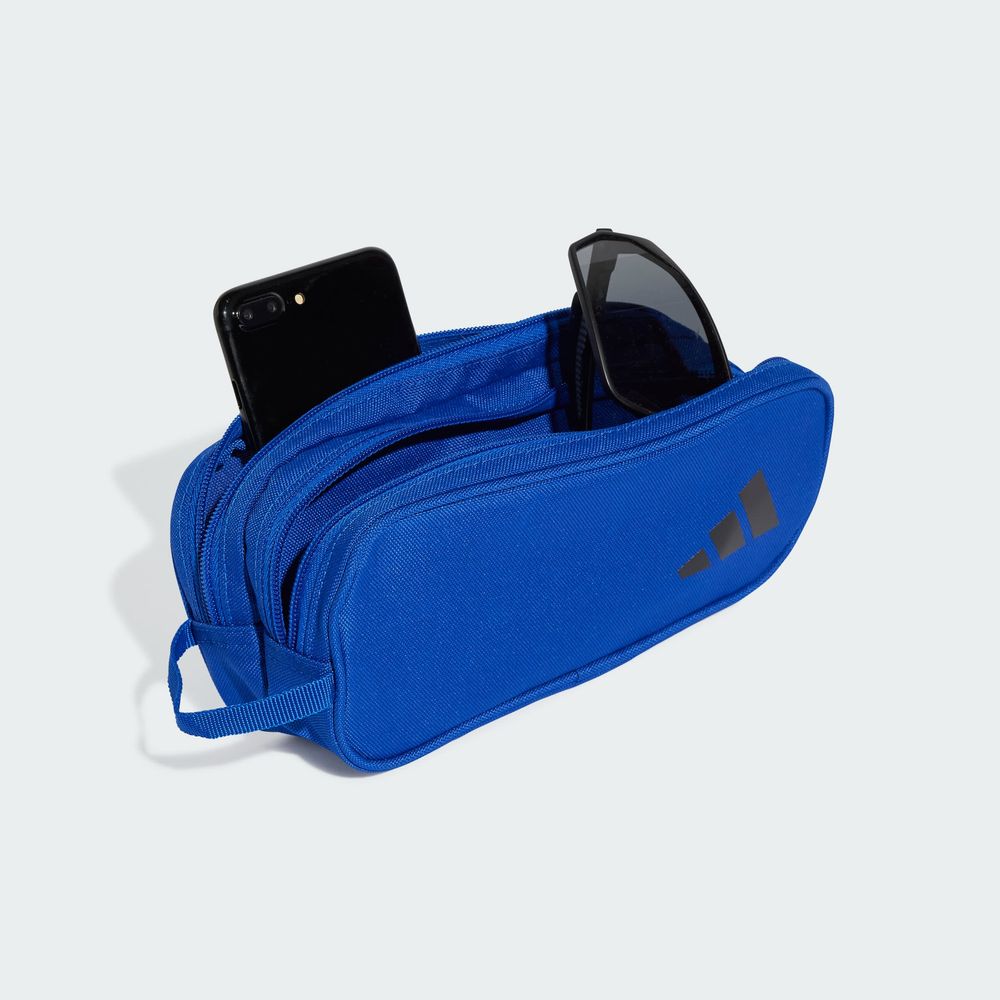 Foto 6 pulgar | Estuche Para Lápices Two Zipper Adidas Azul Niños