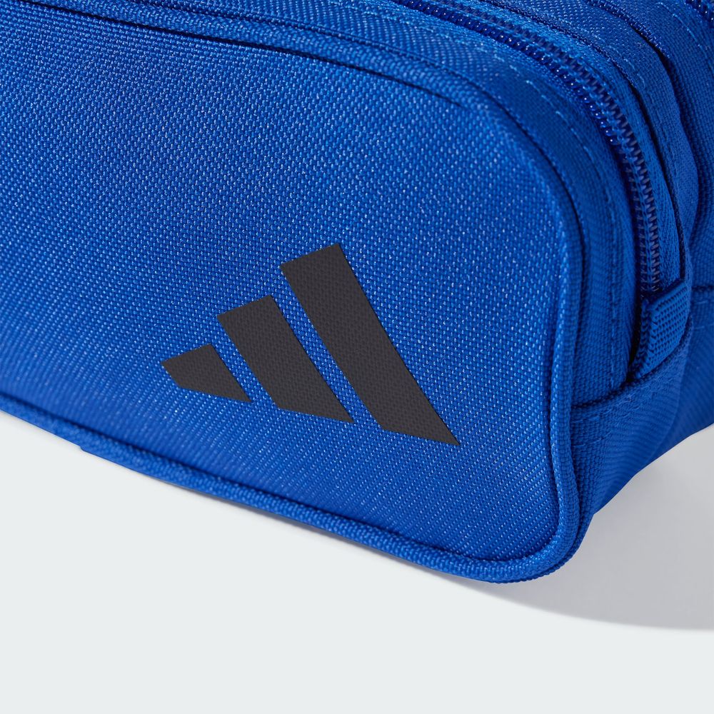 Foto 7 pulgar | Estuche Para Lápices Two Zipper Adidas Azul Niños