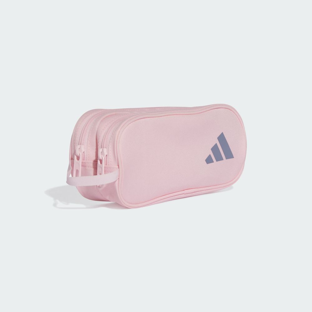 Foto 5 pulgar | Estuche Para Lápices Two Zipper Adidas Rosa Niños