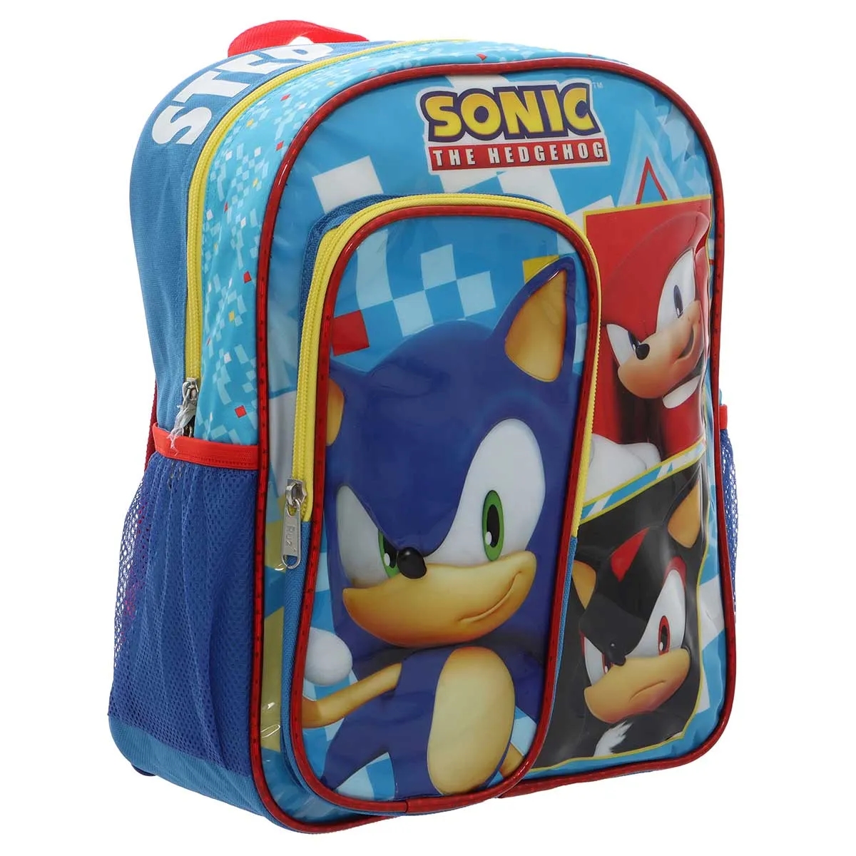 Foto 2 | Mochila Escolar Grande Ruz Sonic Colección Square