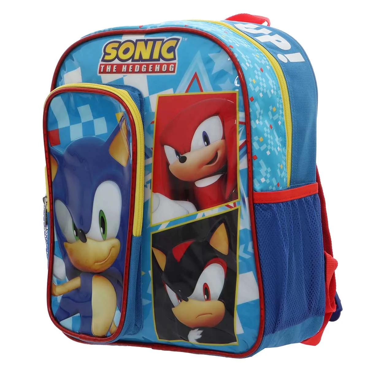 Foto 4 pulgar | Mochila Escolar Grande Ruz Sonic Colección Square