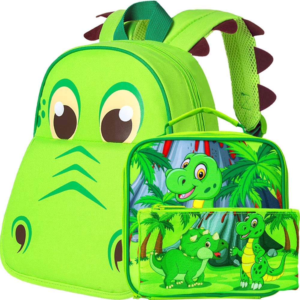 Foto 2 pulgar | Mochila Agsdon Dinosaur Para Niños De 12 Niños Pequeños En Edad Preescolar - Venta Internacional.